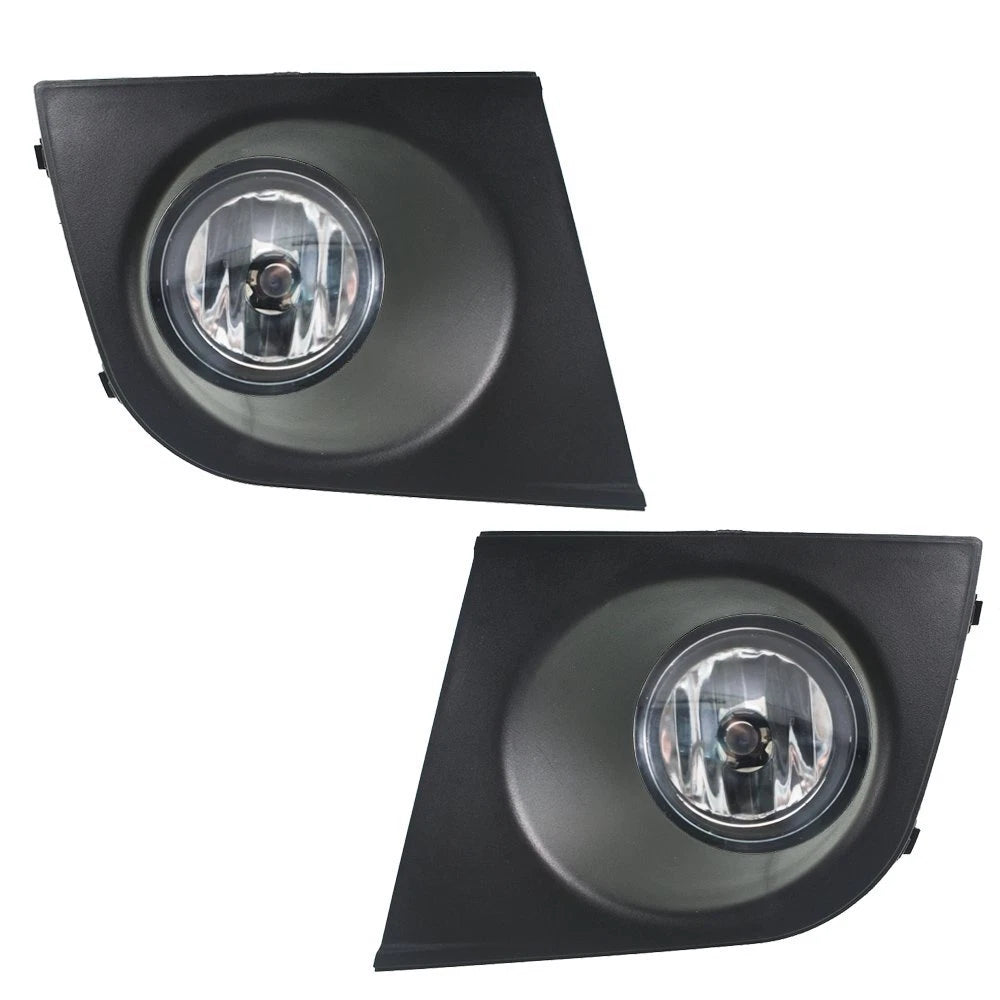 Fog Light Assembly Set for Nissan Versa (2007–2011) Chrome Lens
