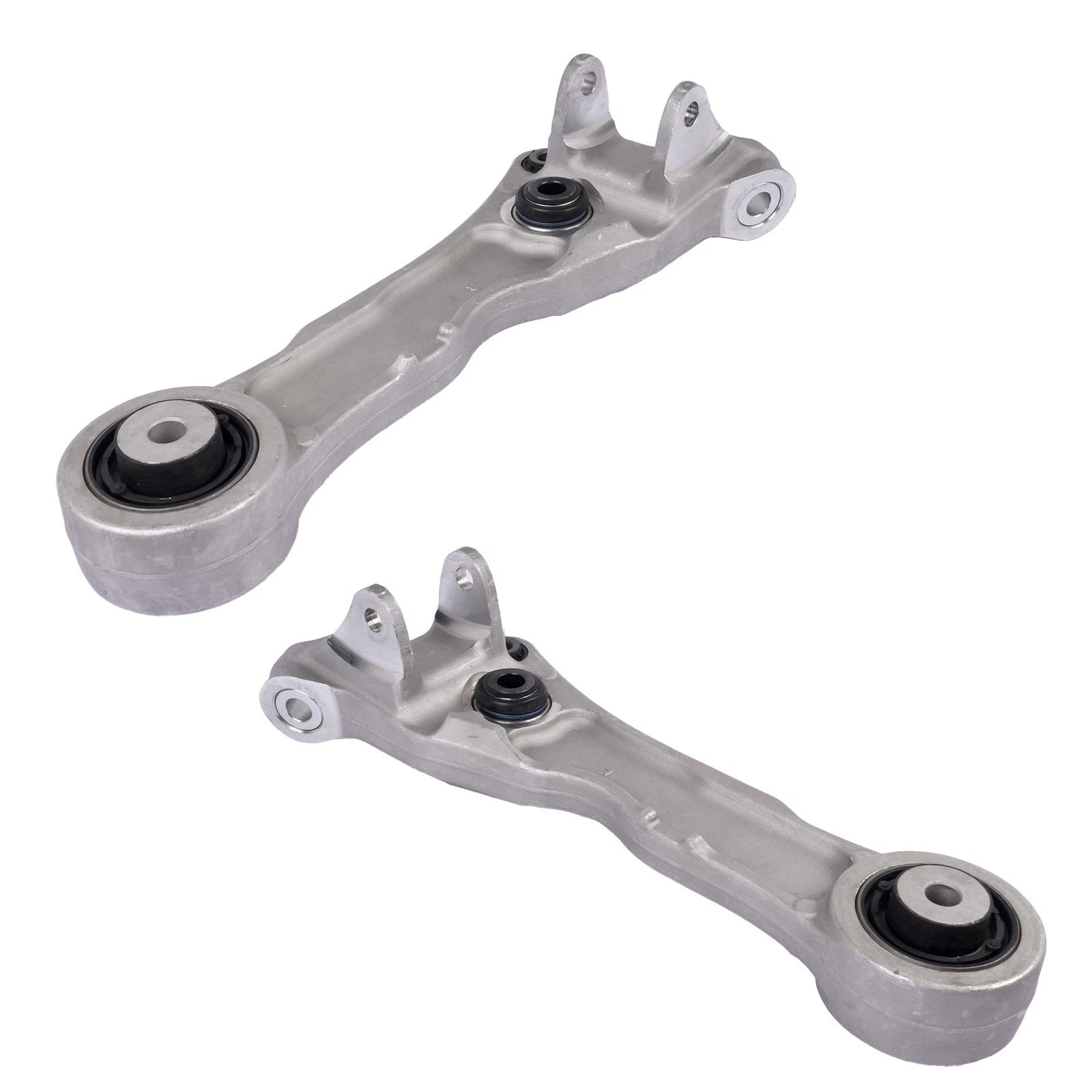 Pair Front Lower Rearward Control Arms for Jaguar XJ8 XJR (2004–2009), XK XKR (2007–2015)