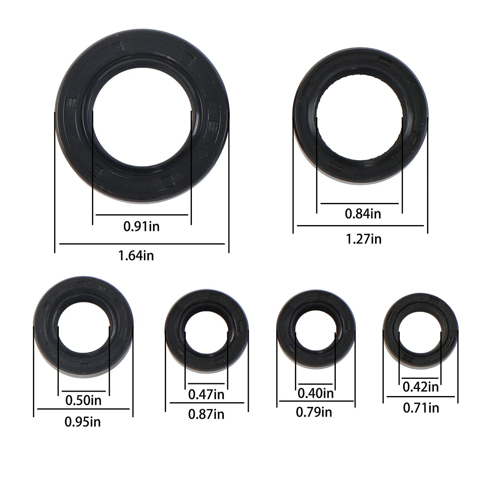 Overhaul Pad + Oil Seal Set for Honda TRX 350TE Rancher ES (2000–2006) 808867