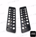 Bubble Saddlebag Latch Cover Set for Harley FLHR Road King (1994–2013)