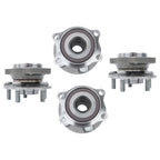 Set of 2 Front Rear Wheel Hub Bearing Assemblies for Subaru Outback (2010â2014)