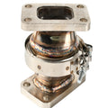 T3 Turbo Inlet V Band Stainless Steel Rotation Conversion Adapter Flange