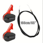 Throttle Cable Kit for Lawn Mower (65 inch)