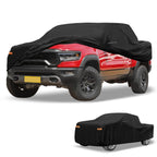 Waterproof Car Cover for Dodge Ram (210D-PU, Black)