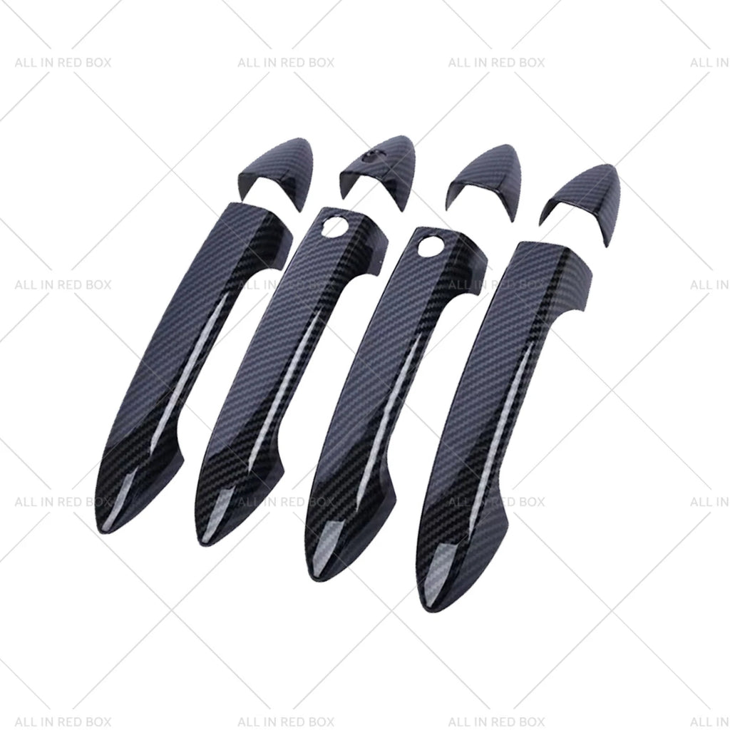 4X Carbon Fiber Door Handle Covers for Honda Pilot Ridgeline