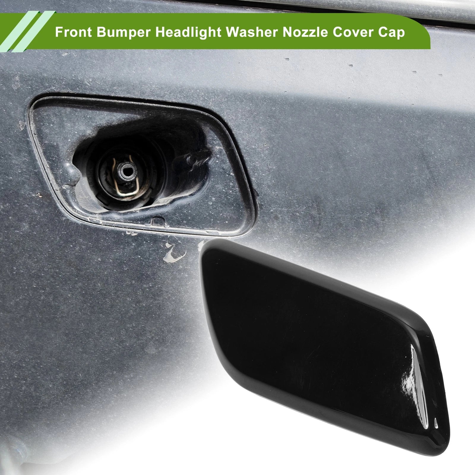 Front Right Washer Nozzle Cover for Toyota Land Cruiser (2013–2015) 8535360050 Black
