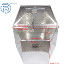 Heavy Duty Aluminum Tool Box for Pickup Truck (29"×17"×18")