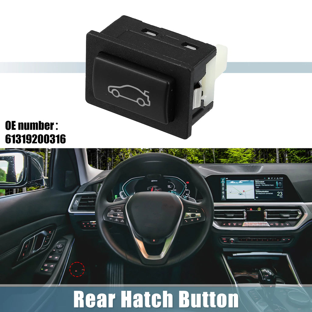 Trunk Tailgate Handle Release Switch for BMW 1 3 5 6 7 Series (E60 E84 E87)