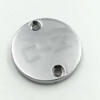 Chrome Brake Fluid Reservoir Cap Cover "K" for Kawasaki Vulcan 1500 (1987–2008)
