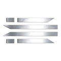 Diamond Grade 6pc 2 7/8" Accent Trim for 2019-25 Chevy Silverado 1500 Reg 8' Bed