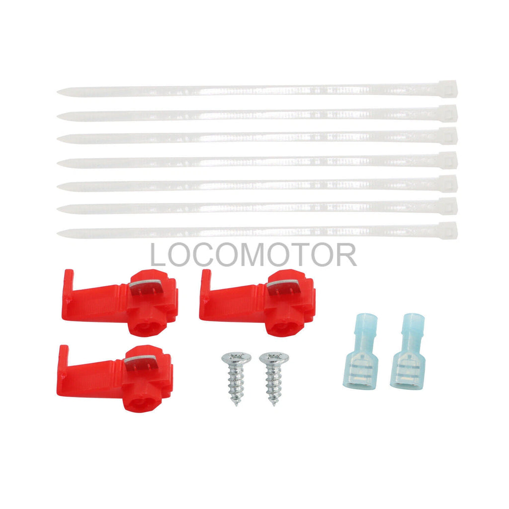 4 Light High Low Beam Kit for Chevy GMC Truck (1988–1998)