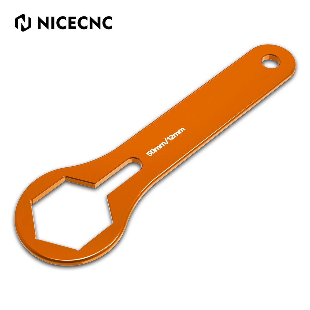 Fork Cap Wrench Removal Tool Anodized for KTM 125-450 SX/SXF/XC/XCF (2007–2022)