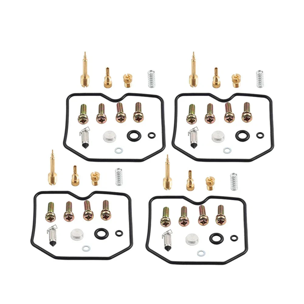 4x Carburetor Repair Kit for Kawasaki GPX600 GPX750 ZX600C ZX750 (1988-1997)