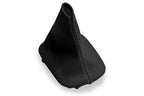 Leather Manual Shift Boot Cover for BMW E28 (1982–1988) Beige Stitch