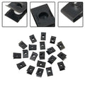 20x Metal U-Type Clips for Car Bumper Fender Trim Panel Fastener