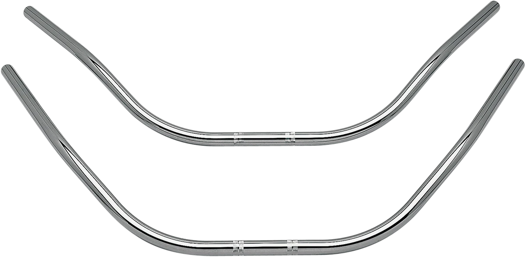 Bikini Beach Bar Handlebar for Burly Brand (Internal Wiring, Chrome)