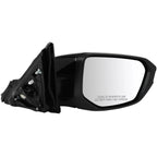Power Black Manual Folding Mirror for Honda Civic (2016–Present)