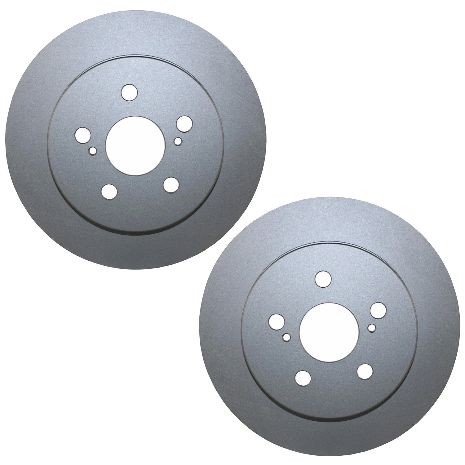 2X Rear Coated 259mm Brake Rotors for CT200h, Corolla, Prius (2011–2019)
