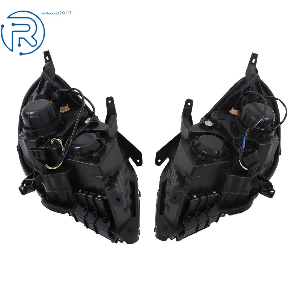 Set of 2 Halogen Headlights for Chevy Equinox (2011-2015)