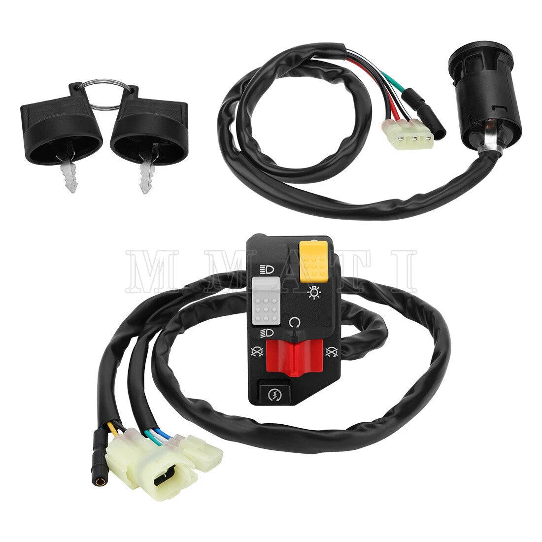 Start Stop Switch & Key Switch for Honda Sportrax 250 TRX250EX (2006–2007)