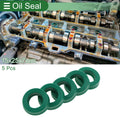 Set of 5 Oil Seal Ring 15x25x7mm for Rotary Shaft (High Pressure)