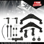 Front Upper Control Arms for Chevy GMC Silverado Sierra 2500 3500 (2001–2019)