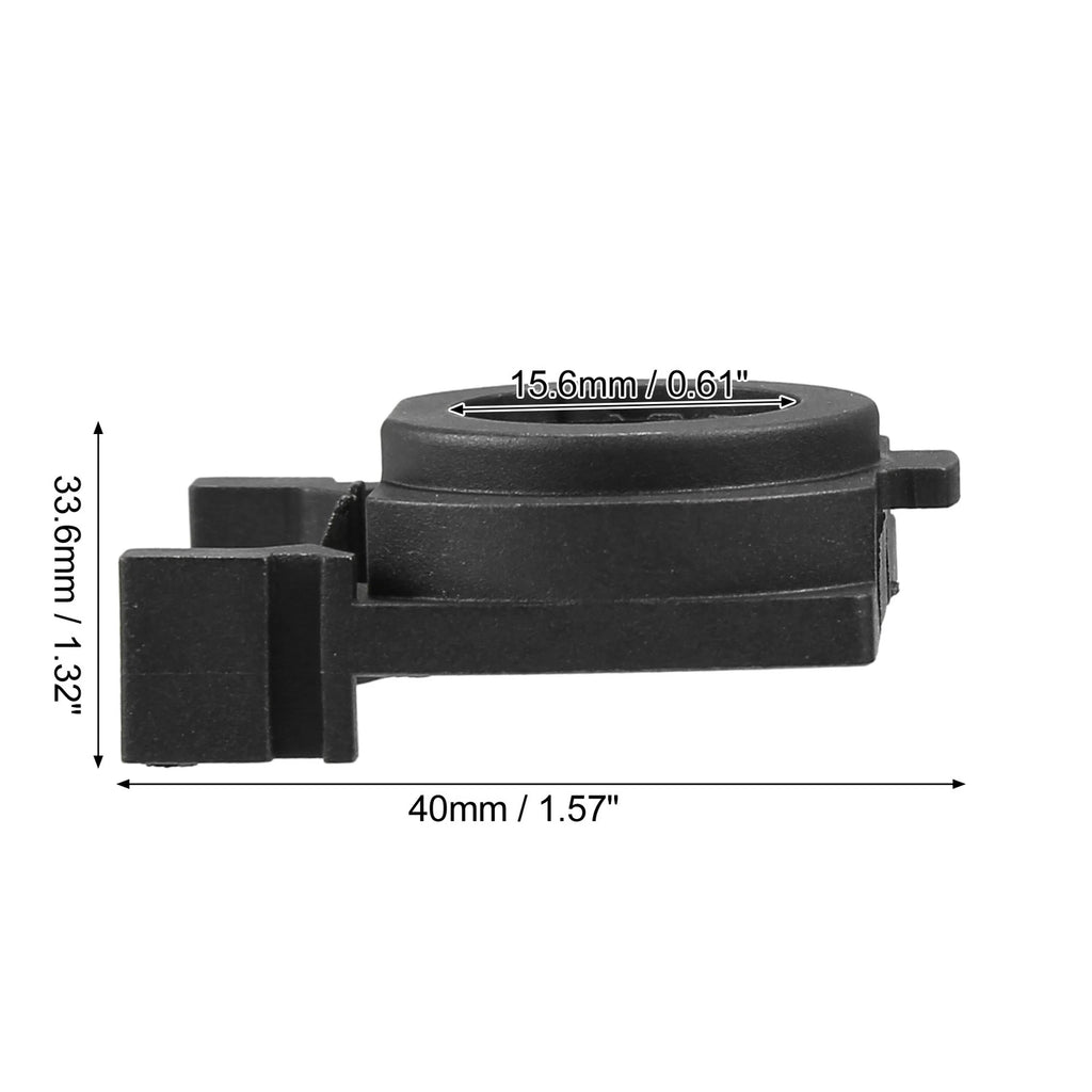 Set of 2 H7 LED Headlight Adapter Bases for Ford Fiesta (2009–2014)