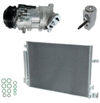 A/C Compressor Kit With Condenser for Chevrolet Camaro 2.0L (2018–2018)