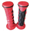 HTTMT 1" 25mm Red Hard Hand Grips for Yamaha 600R R1 R6