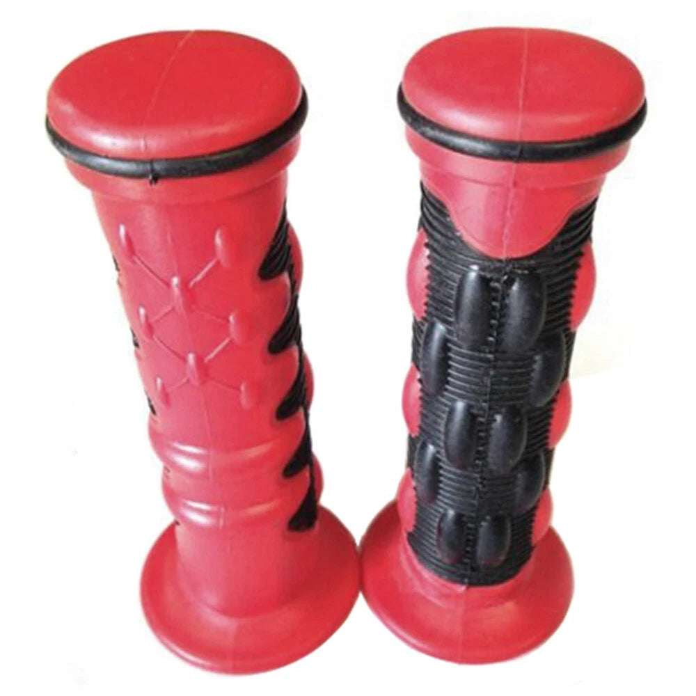 HTTMT 1" 25mm Red Hard Hand Grips for Yamaha 600R R1 R6