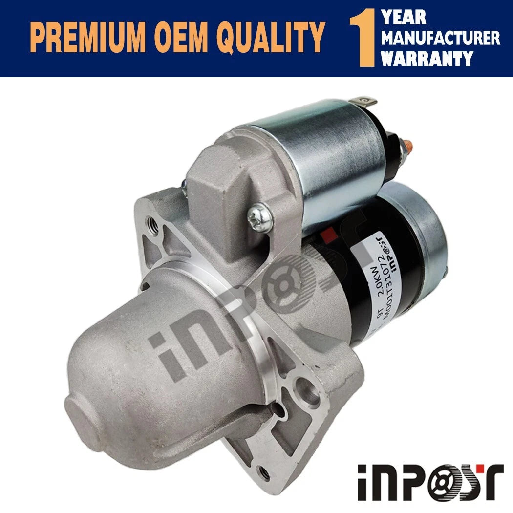 Starter for Mitsubishi Fuso Canter FE180 3.0L (2012–2013) M001T31072