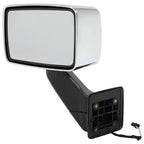 Left Driver Silver Door Mirror for Hummer H3 H3T (2006-2010)
