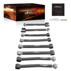 8x Adjustable Control Arms for Jeep Wrangler JK (2007–2018) 0-6" Lift Kit