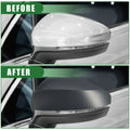 Pair Left Right Rearview Mirror Covers for BMW 528i Deep Gray (2011-2016)