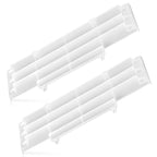 2 x Radiator Grill Guard Lourve Cover for Honda CR500R (1992–2001)