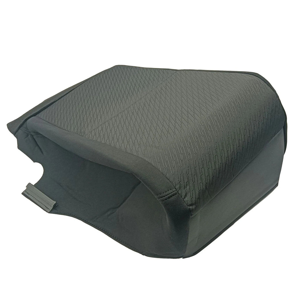 Drivers Seat Bottom Cover for Silverado Sierra (2007–2009) Black Cloth