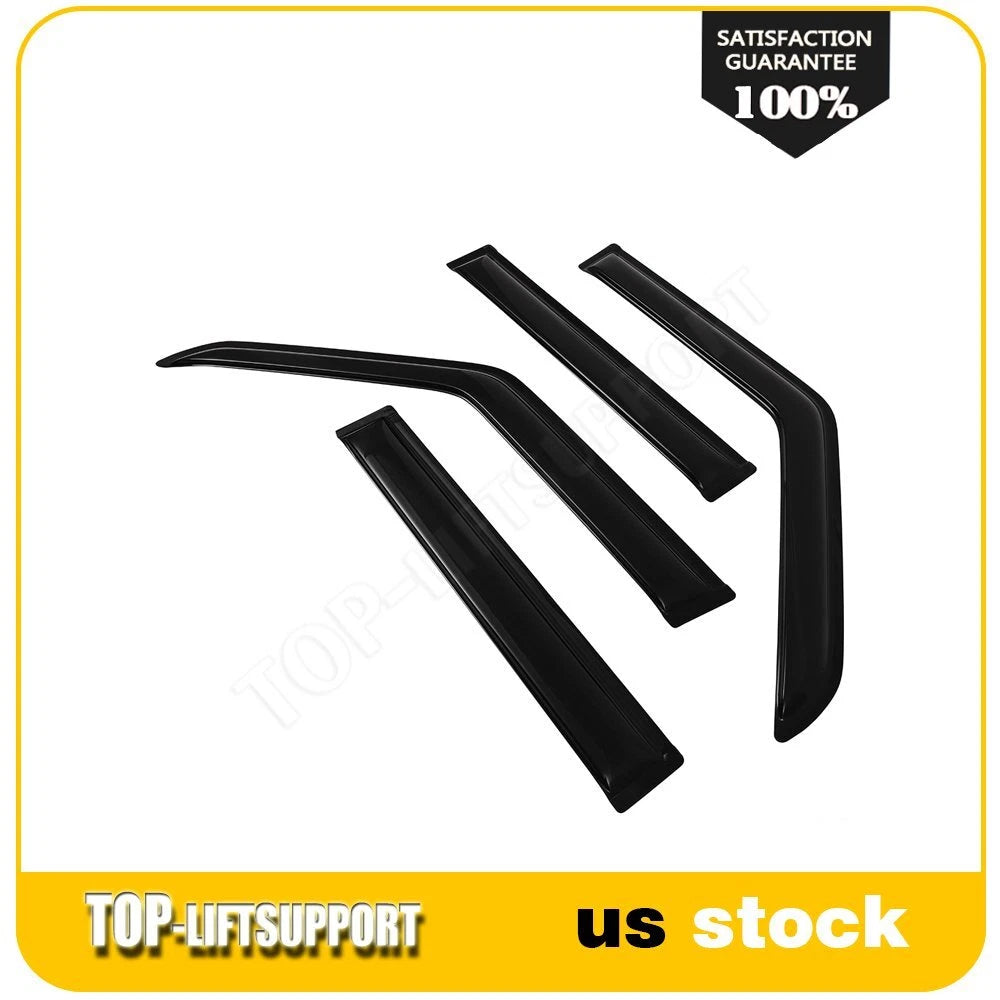 Wavy UV Window Visor Vent Shade for Jeep Cherokee (1984–2001)