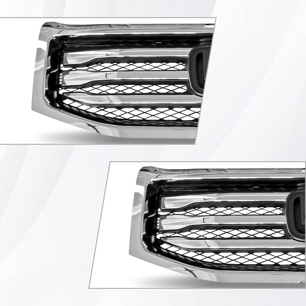 Front Bumper Upper Grille for Honda Pilot (2012-2015)
