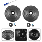 Set of 1 Cover Plate for V-Ball Wheel Fixing