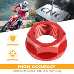 Rear Axle Nut for Beta Xtrainer 300 (2015–2022), RR 400 450 498 4T (2012–2014)
