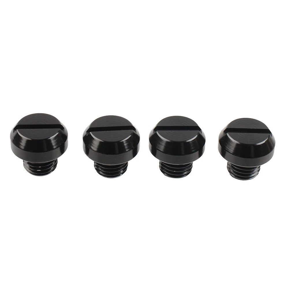Set of 4 M10 Motorcycle Mirror Hole Blanking Plugs Screws Bolts Caps