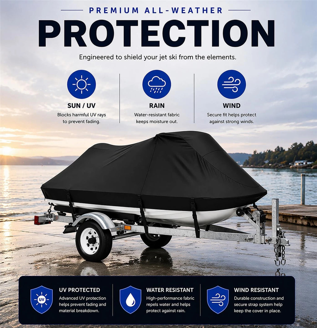Jet Ski Cover for Sea Doo Wake 155 (2011–2013) All Weather