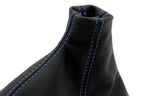 Leather Manual Shift Boot Cover for Ford Ranger (2004–2010) Blue Stitch