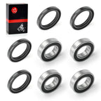 2 x Set Front Wheel Bearings Seals for Kawasaki Mule (2010–2020)
