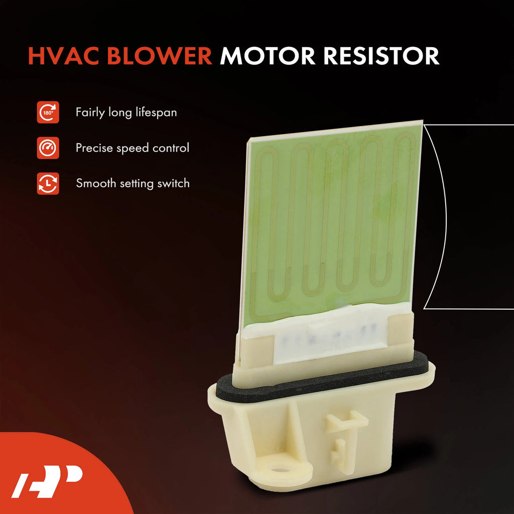Rear HVAC Blower Motor Resistor Kit for Chevy Express 1500 GMC Savana (2003–2023)