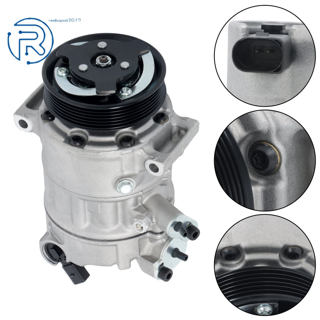 A/C Compressor for Audi A3 Q3 TT TTS Quattro (2009–2015) 2.0L 1984CC