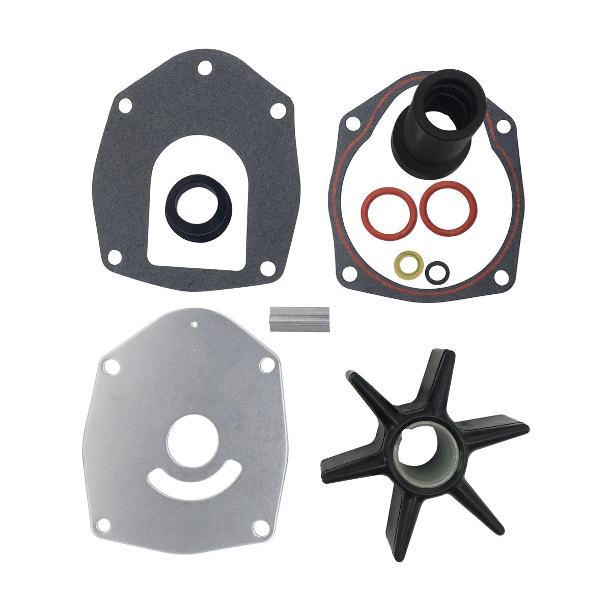 Water Pump Impeller Repair Kit for Mercruiser Alpha 1 Gen 2 (1983–1990)