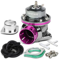 Universal Purple Type-FV 2-Bolt Blow Off Valve + 2.5" Dual Port Flange Adapter