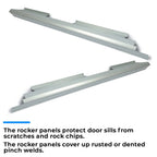 Set of 2 Rocker Panels for Ford Expedition (2007–2017)