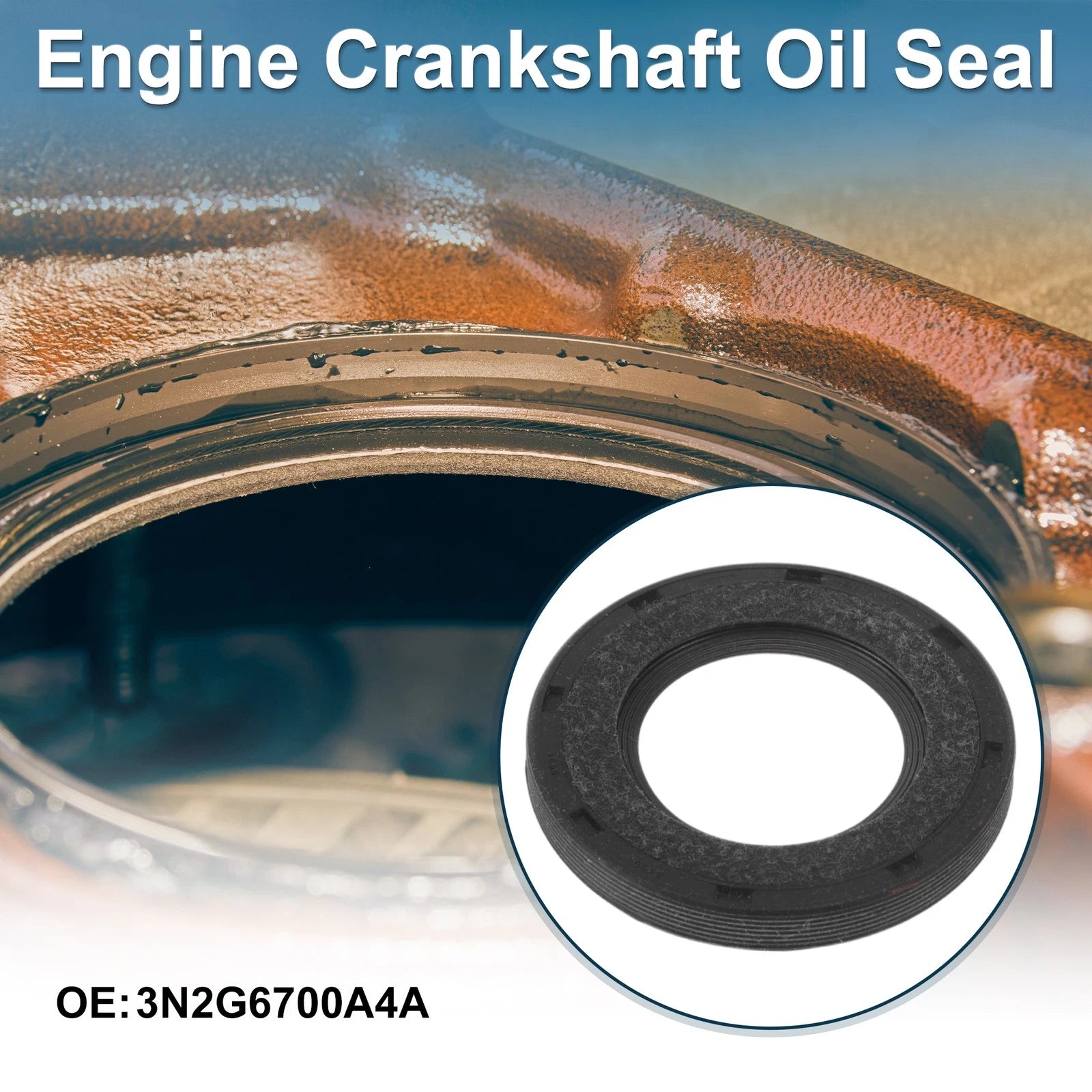 Front Crankshaft Oil Seal for Ford Focus (1998–2012) No. 3N2G6700A4A